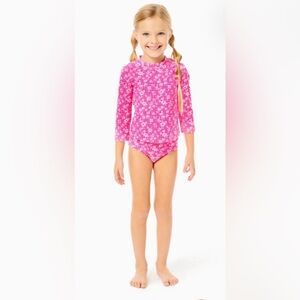 LILLY PULITZER  Girls Bobby Rashguard Swim Set - 3